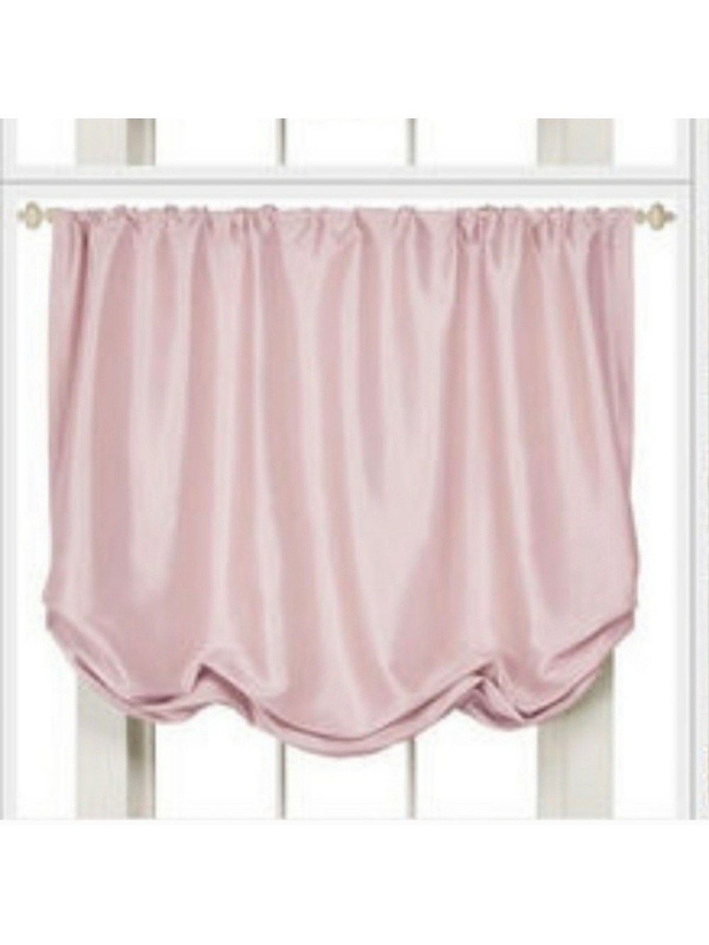 Set of 2 Simply Shabby Chic Balloon Curtain Pale Pink